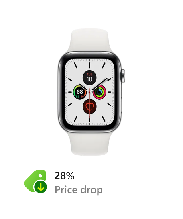 Price drop notification detail